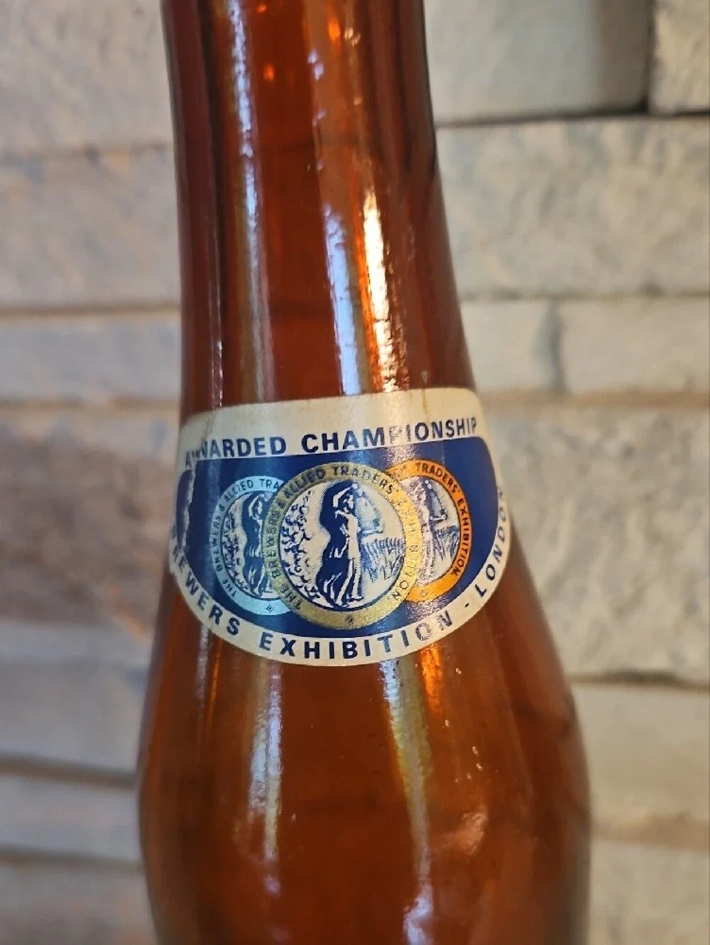 Tiger Lager Beer Bottle brought back from Singapore in 1972